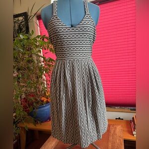 Open Back Knit Dress M